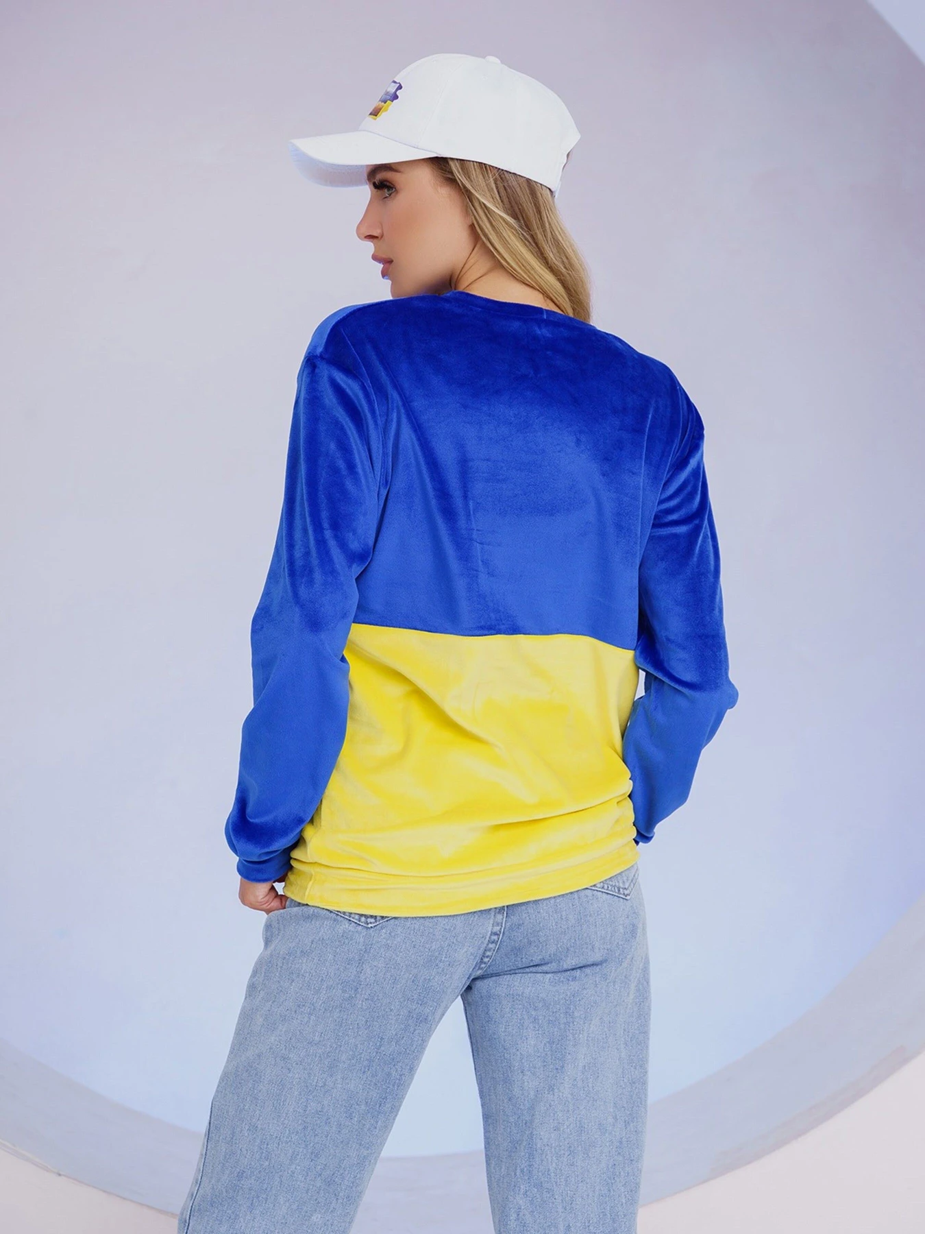 Худі та світшоти ISSA Plus модель 13488_yellowblue Фото