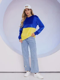 Худі та світшоти ISSA Plus модель 13488_yellowblue Фото