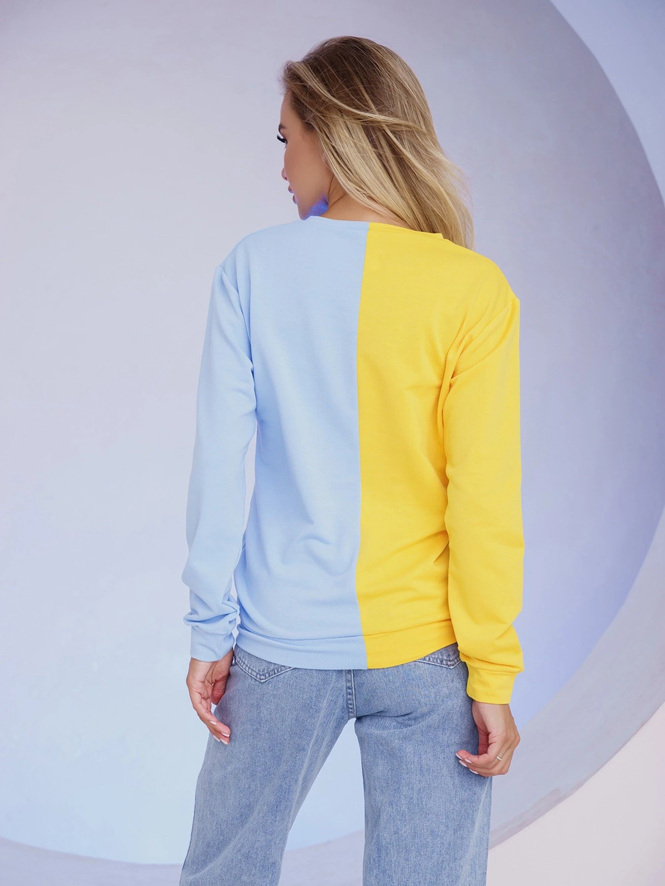 Худі та світшоти ISSA Plus модель 13489_yellowblue Фото