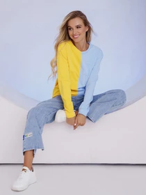 Худі та світшоти ISSA Plus модель 13489_yellowblue Фото