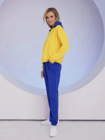Костюми ISSA Plus модель 13490_yellowblue Фото