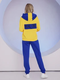 Костюми ISSA Plus модель 13490_yellowblue Фото