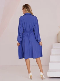 Сукні ISSA Plus модель 13491_blue Фото