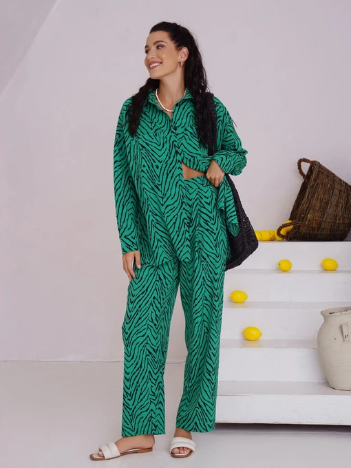 Костюми ISSA Plus модель 13515_green Фото