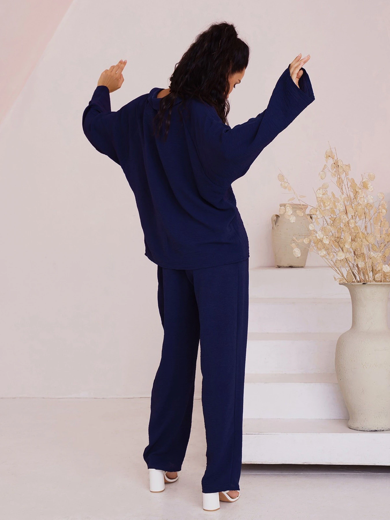 Костюмы ISSA Plus модель 13519_darkblue Фото