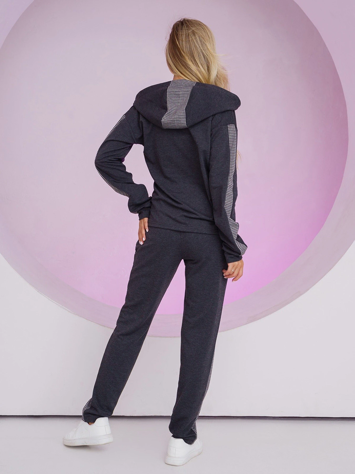 Костюми ISSA Plus модель 13520_grey Костюми ISSA Plus модель 13520_grey Фото