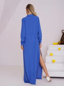 Платья ISSA Plus модель 13521_blue Фото