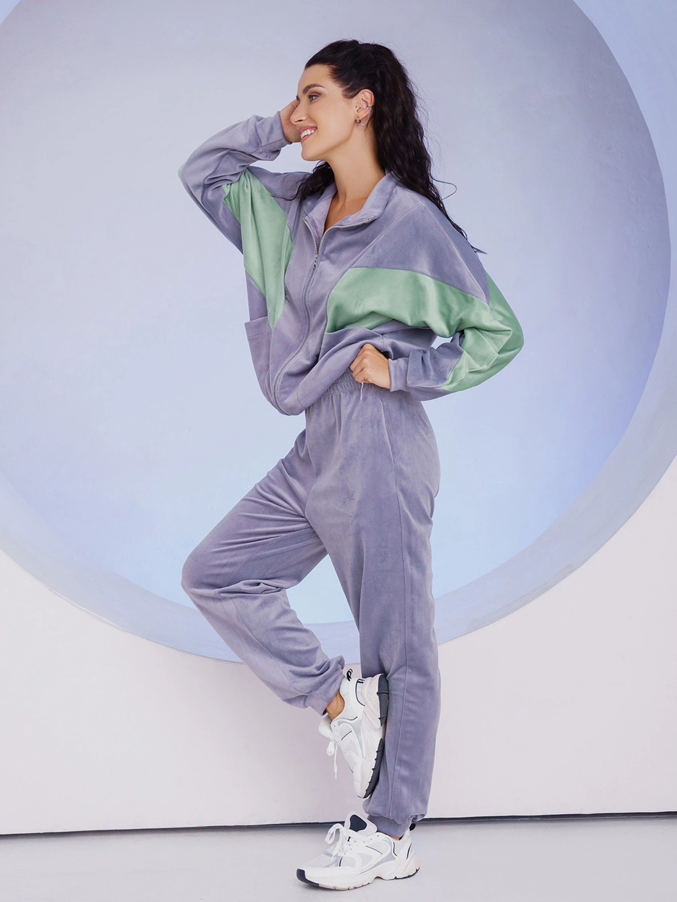 Костюми ISSA Plus модель 13522_grey Фото