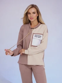 Костюмы ISSA Plus модель 13526_brown Фото