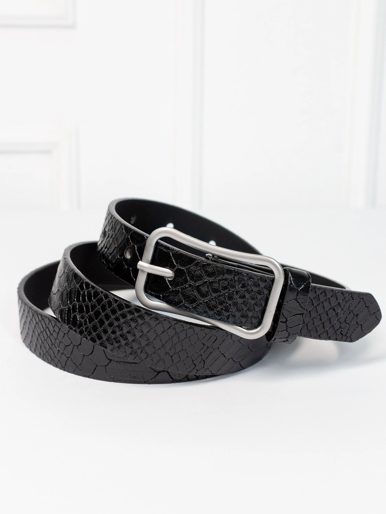 Ремни ISSA Plus модель R1-112_black Фото