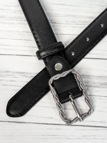 Ремни ISSA Plus модель R1-113_black Фото