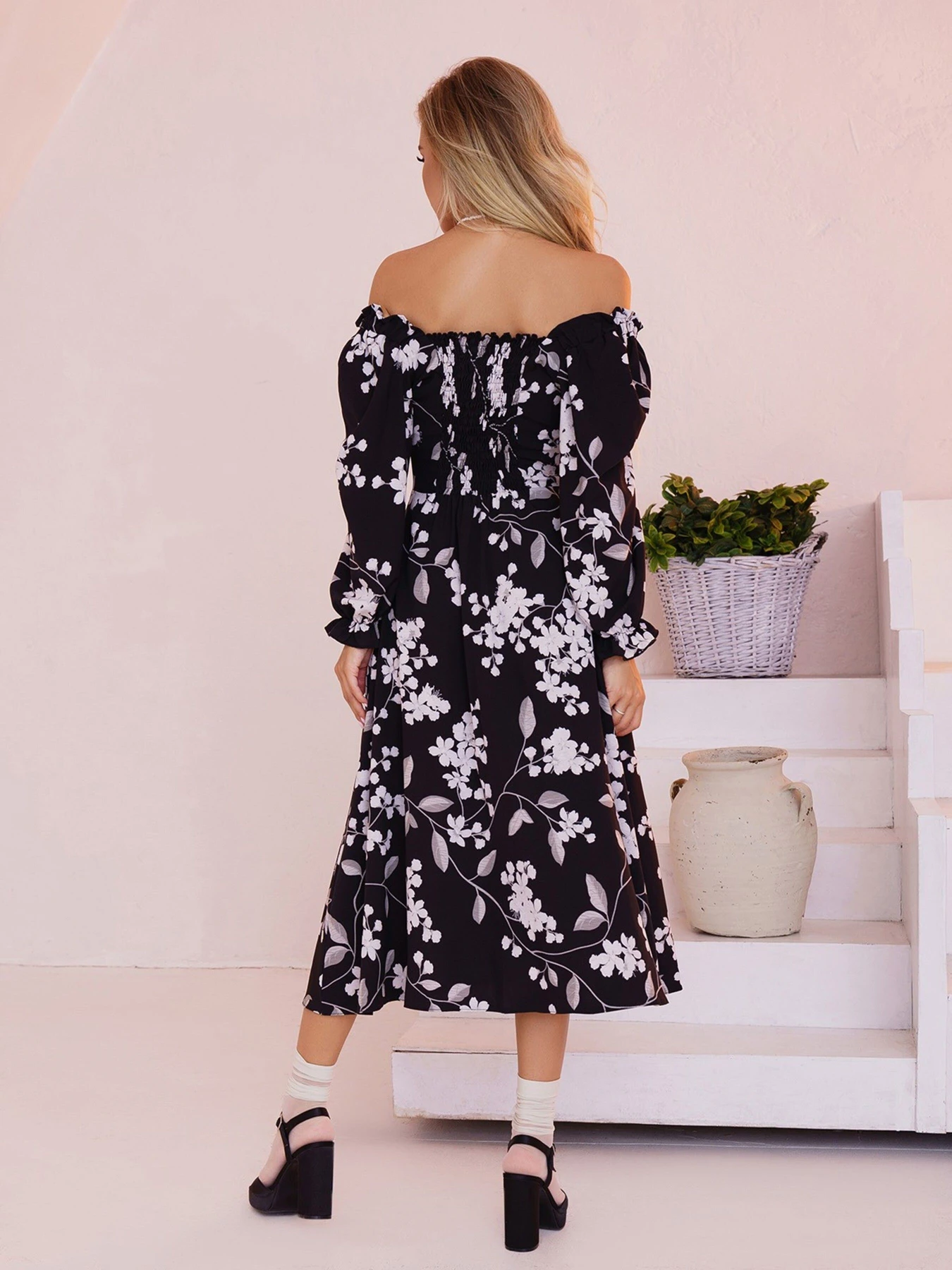 Платья ISSA Plus модель SA-371_black Фото