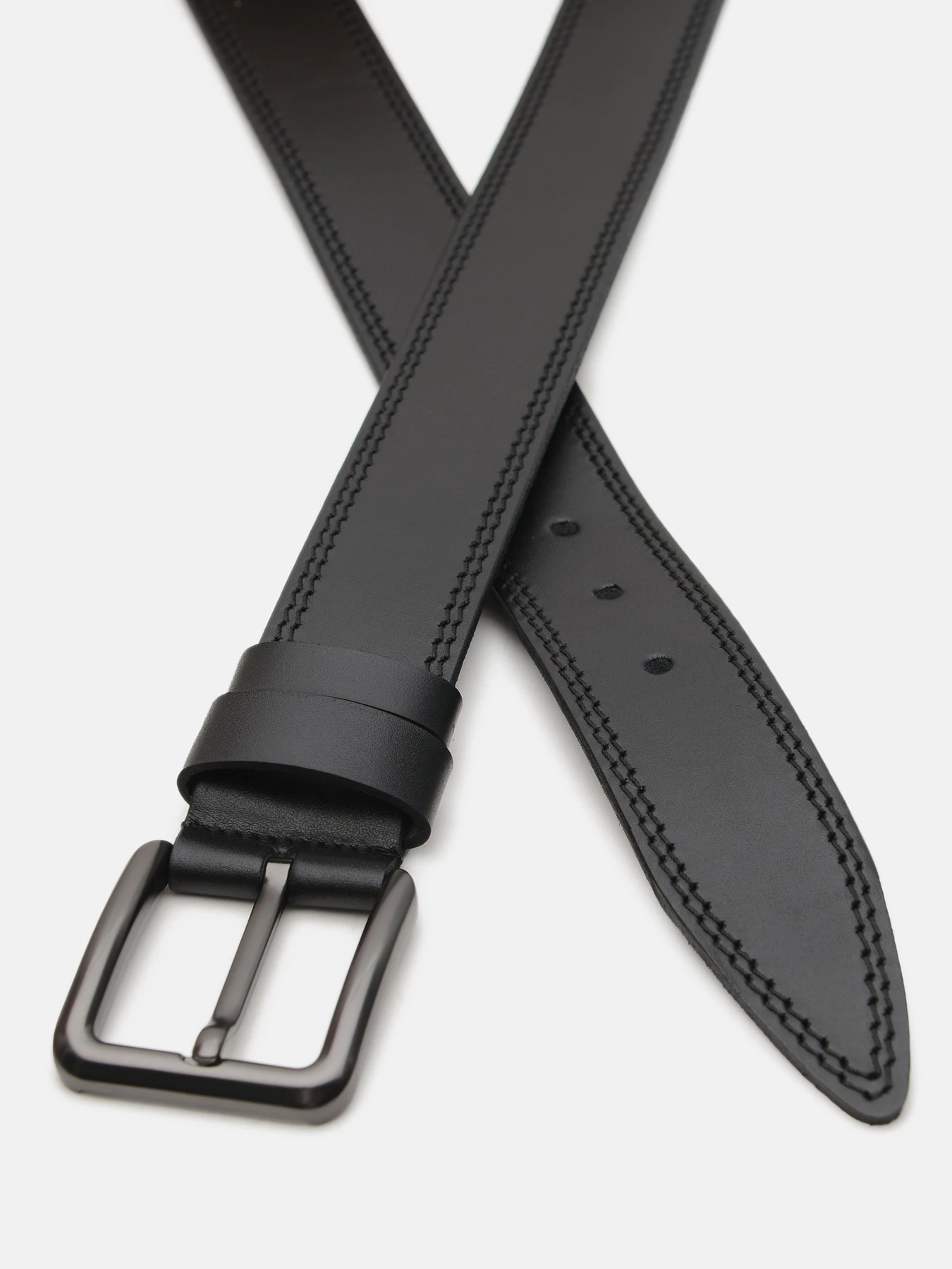 Ремни Borsa Leather модель V1GX03-black Фото