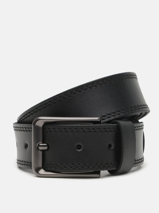 Ремни Borsa Leather модель V1GX08-black Фото