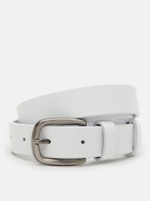 Ремені Borsa Leather модель V1100GX31-white Фото