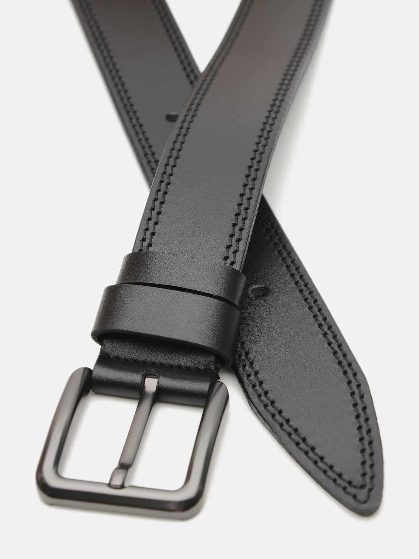Ремни Borsa Leather модель V1115GX01-black Фото