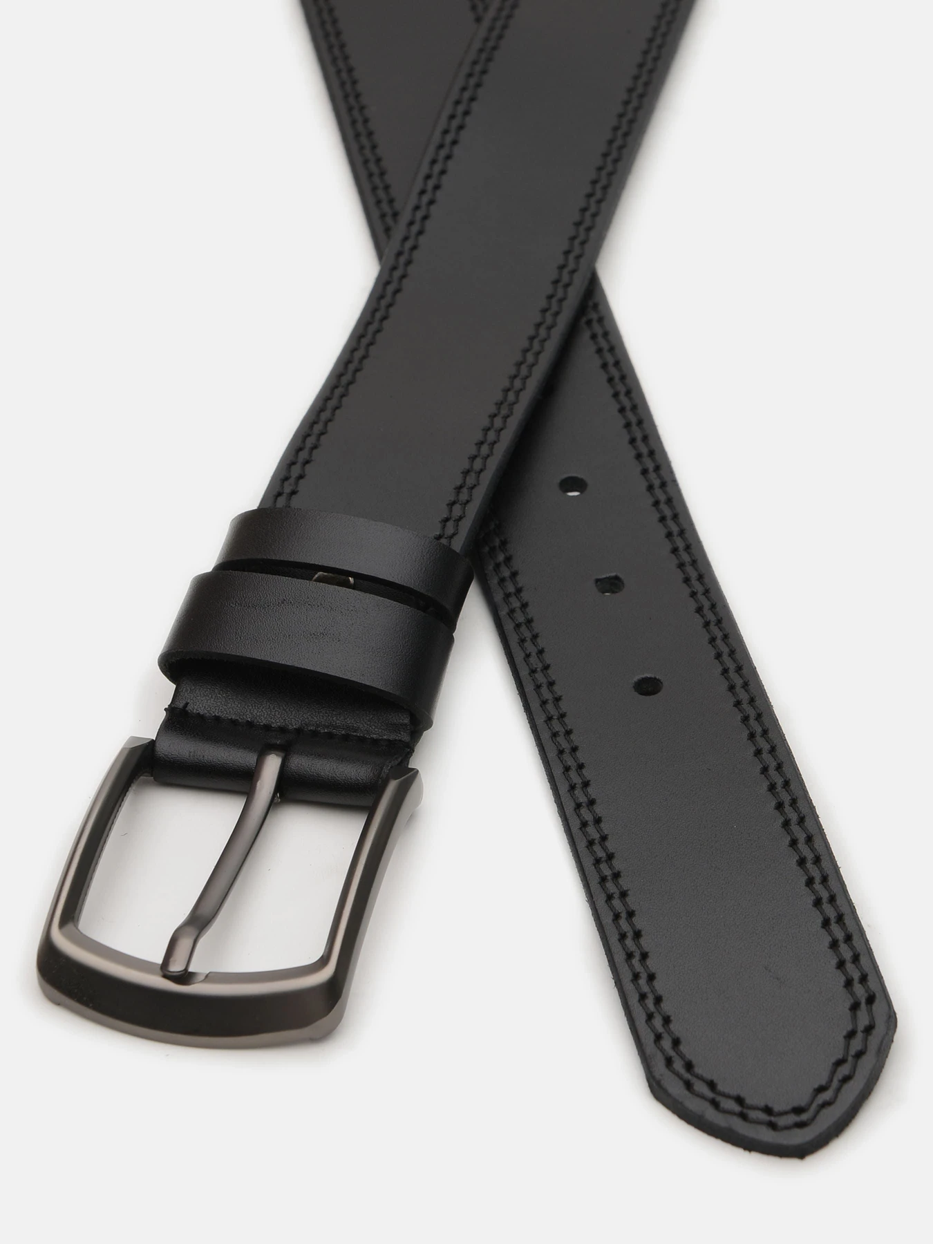 Ремені Borsa Leather модель V1115GX20-black Фото