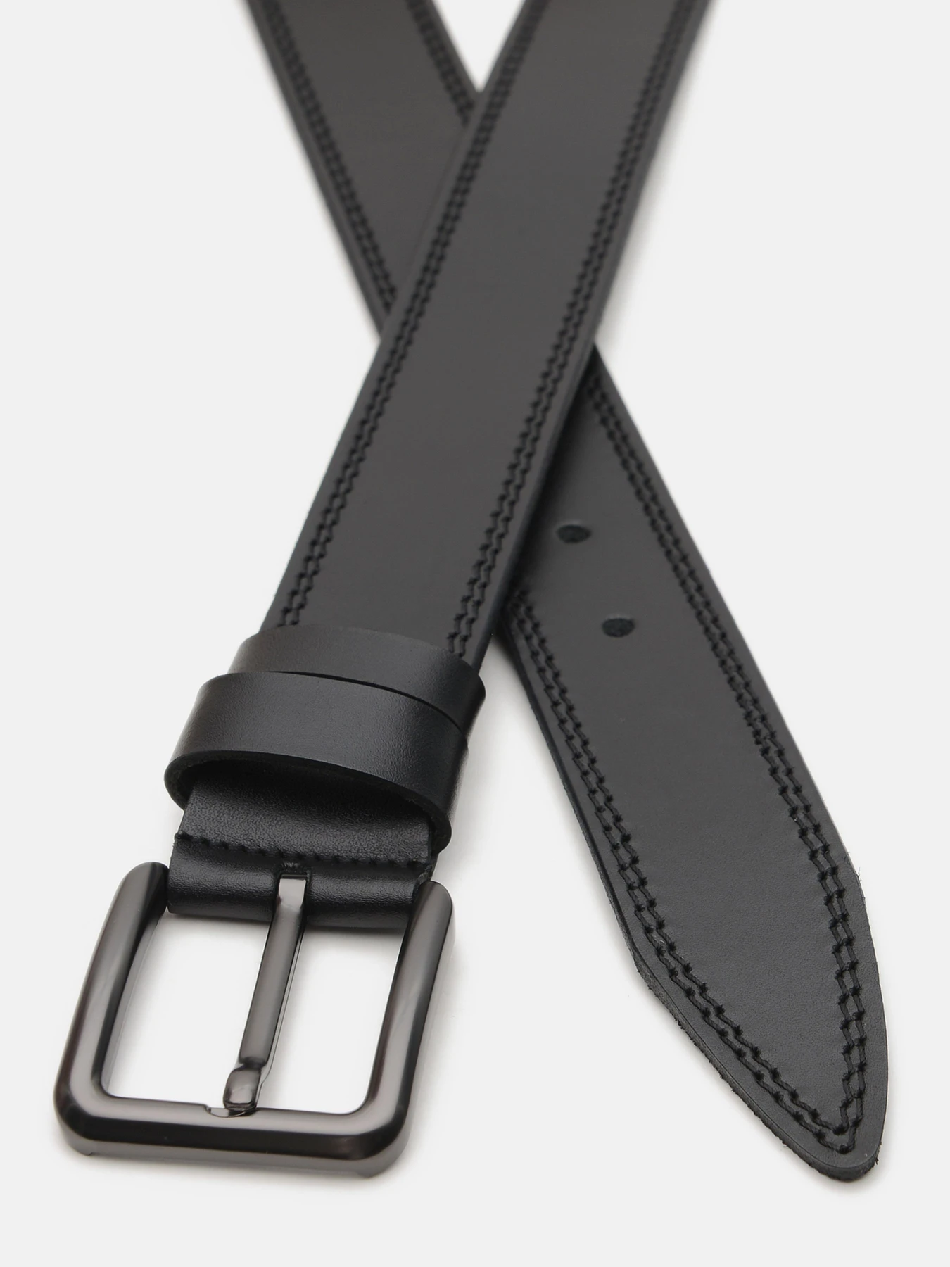 Ремни Borsa Leather модель V1125GX01-black Фото