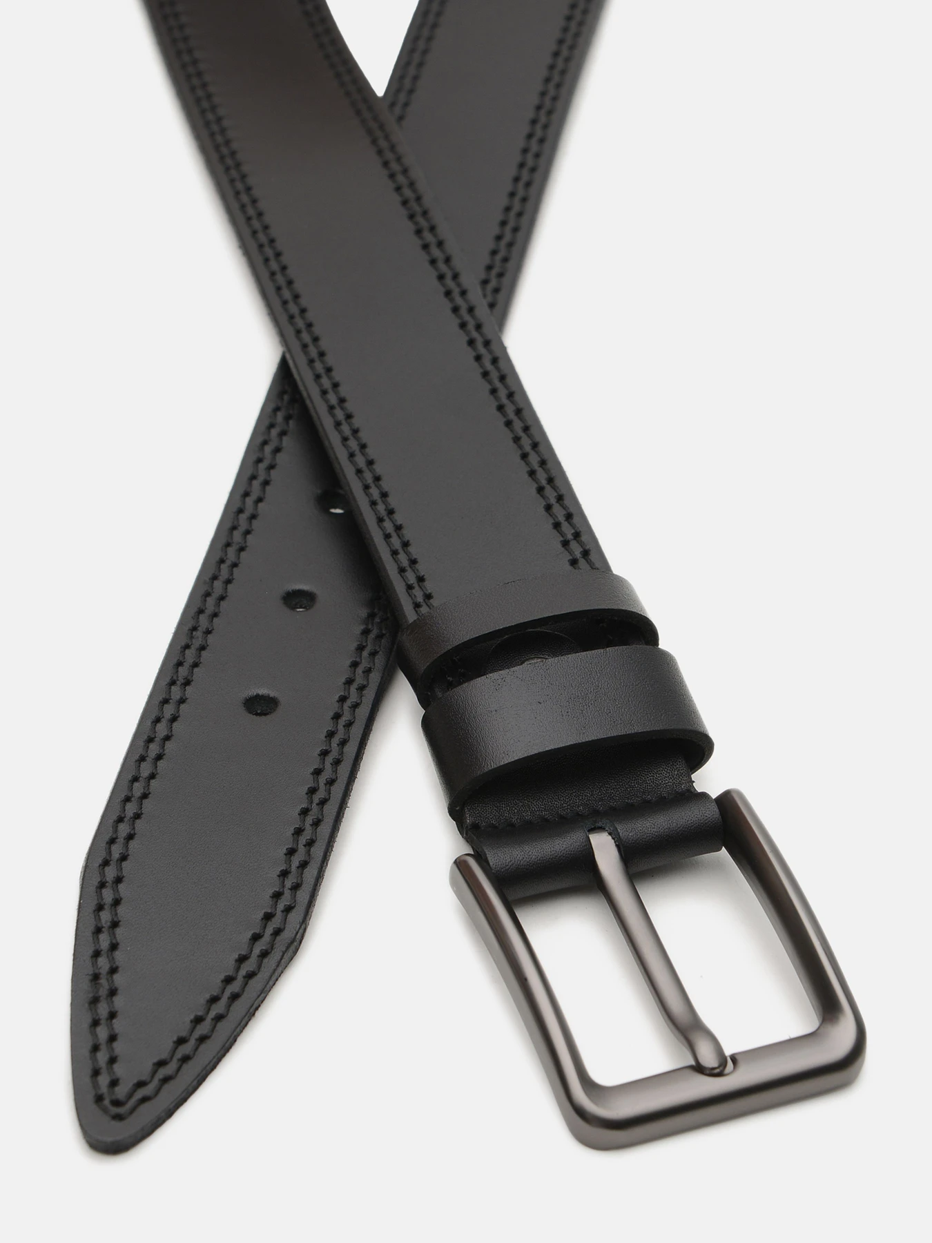 Ремни Borsa Leather модель V1125GX06-black Фото
