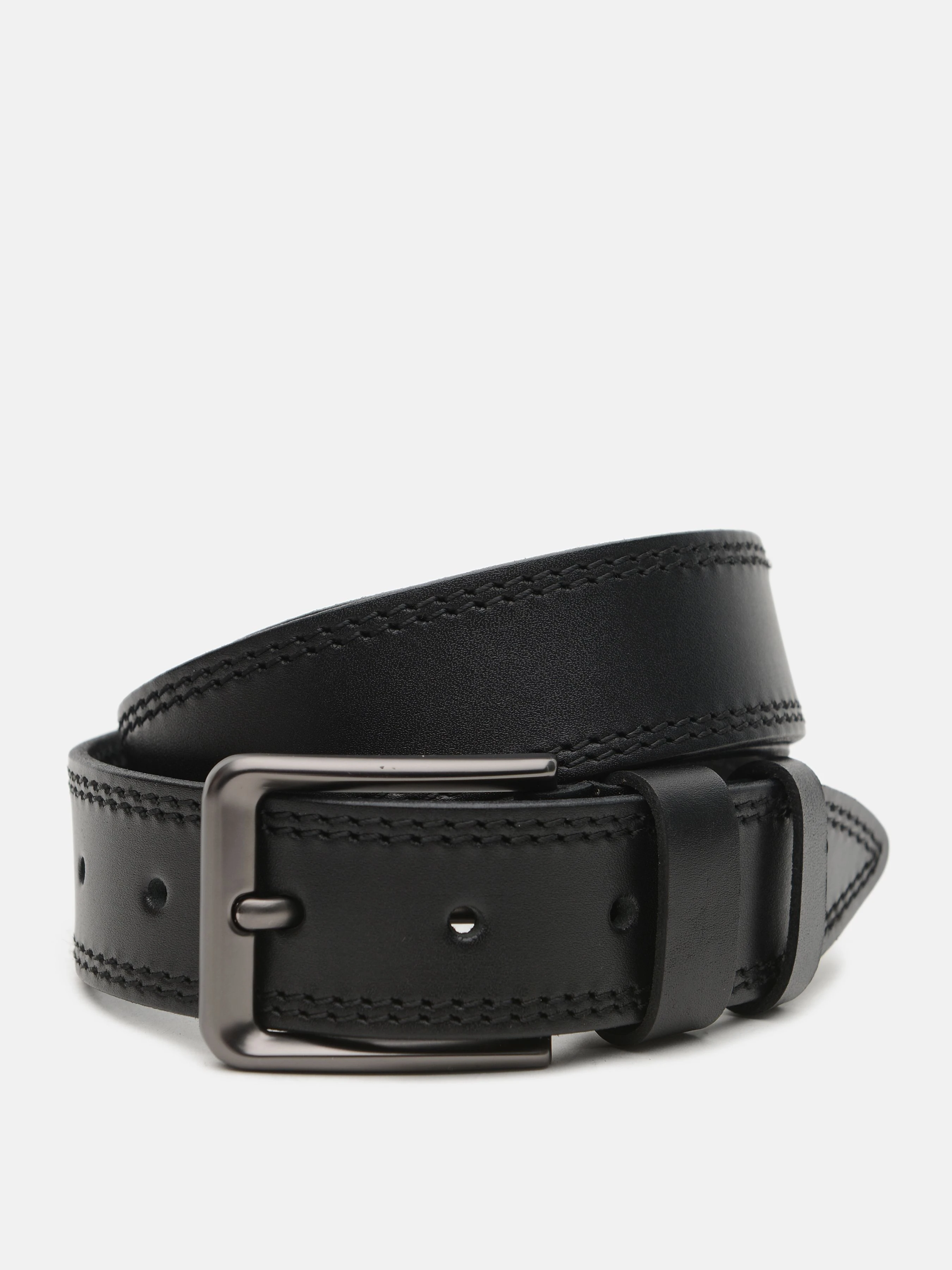 Borsa Leather Ремінь колір чорний