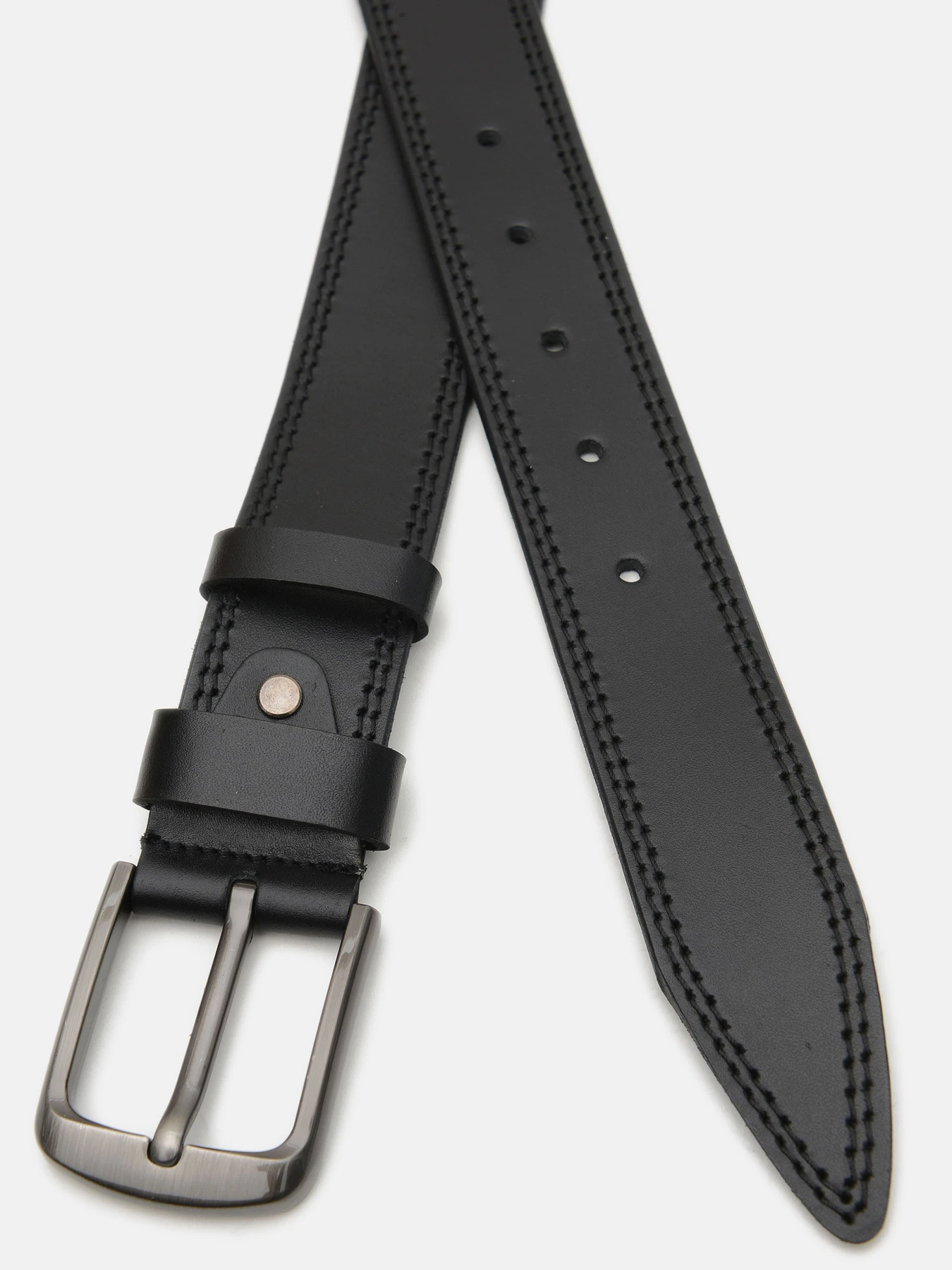 Ремни Borsa Leather модель V1115GX11-black Фото