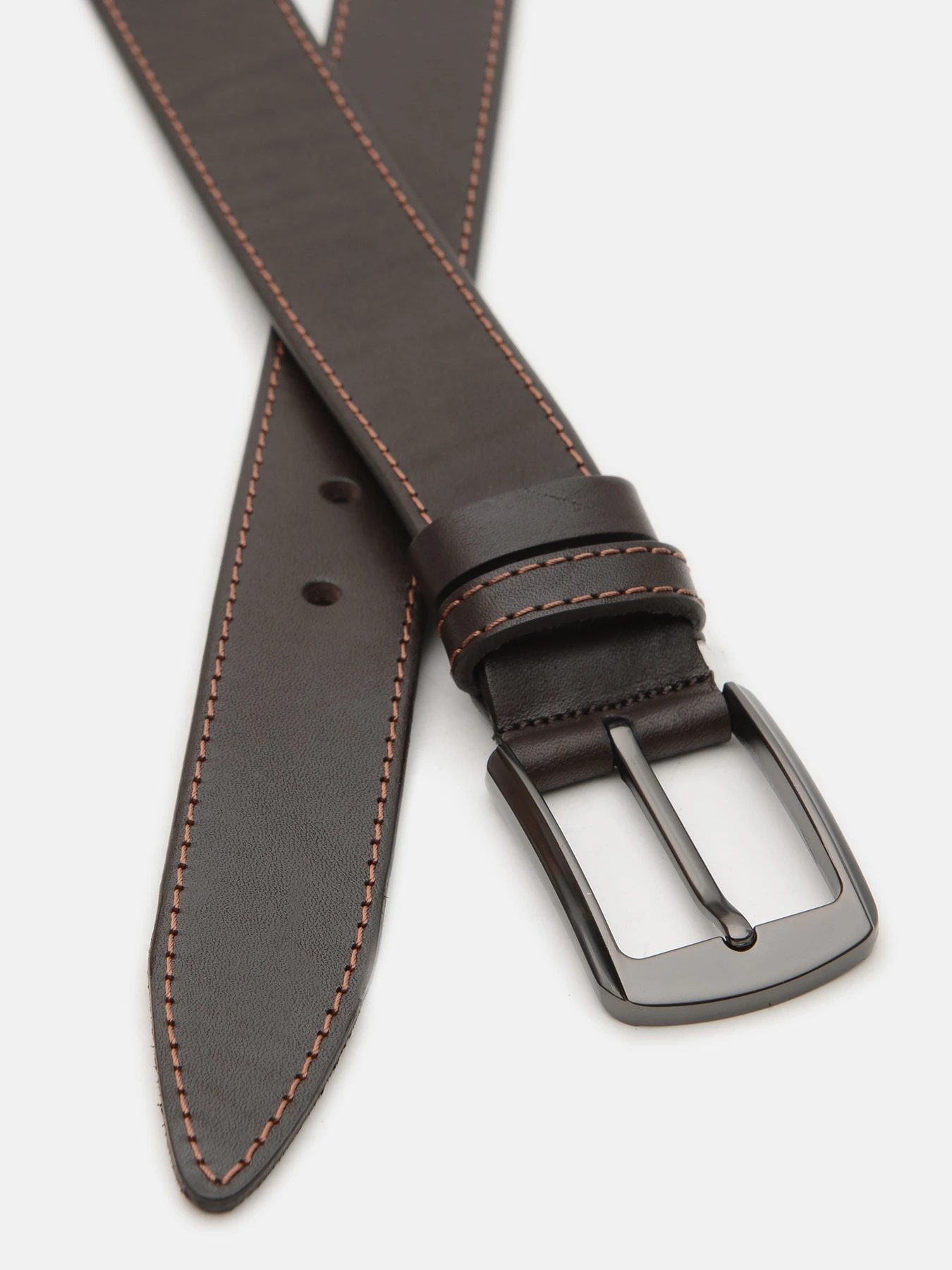 Ремені Borsa Leather модель V1125GX19-brown Фото
