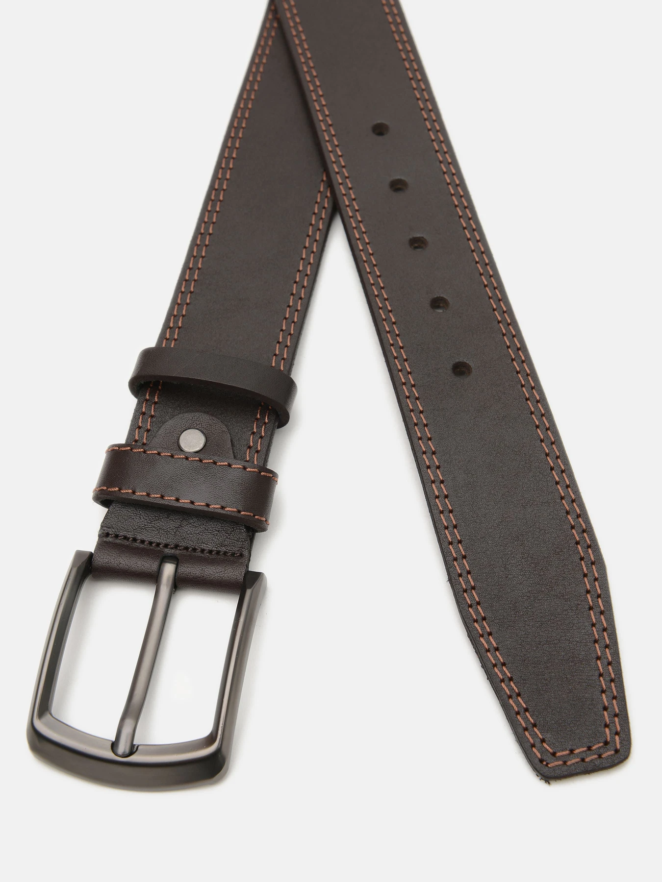 Ремені Borsa Leather модель V1125GX21-brown Фото