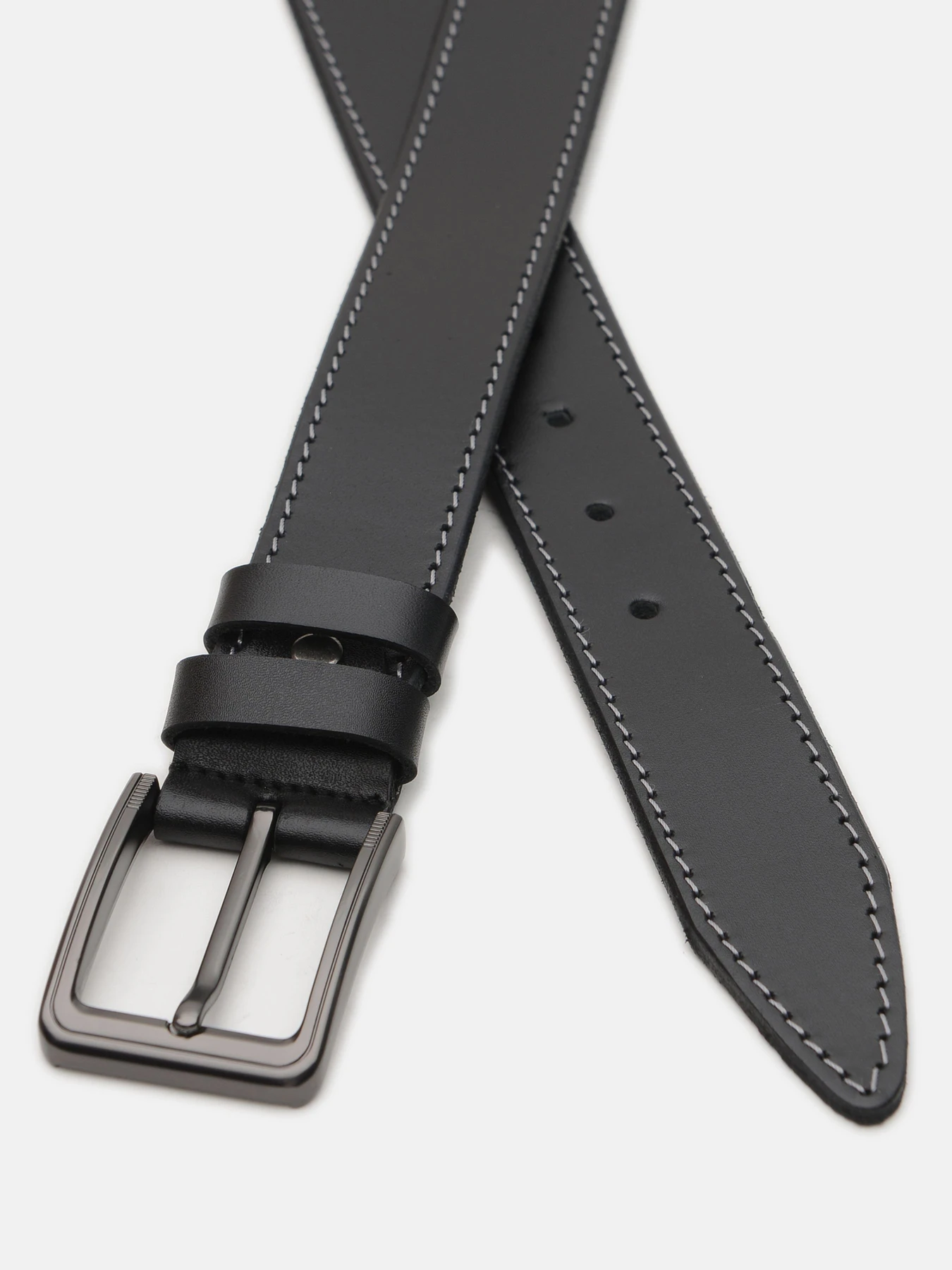 Ремені Borsa Leather модель V1125GX40-black Фото