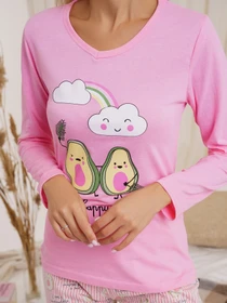 Одежда для дома и сна ISSA Plus модель WN21-24_pink Фото