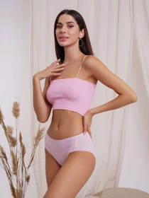 Нижнее белье ISSA Plus модель BL2-516_pink Фото