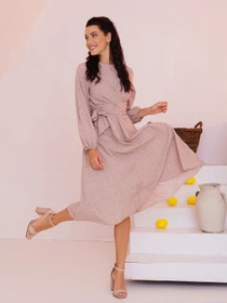 Платья ISSA Plus модель SA-397_beige Фото