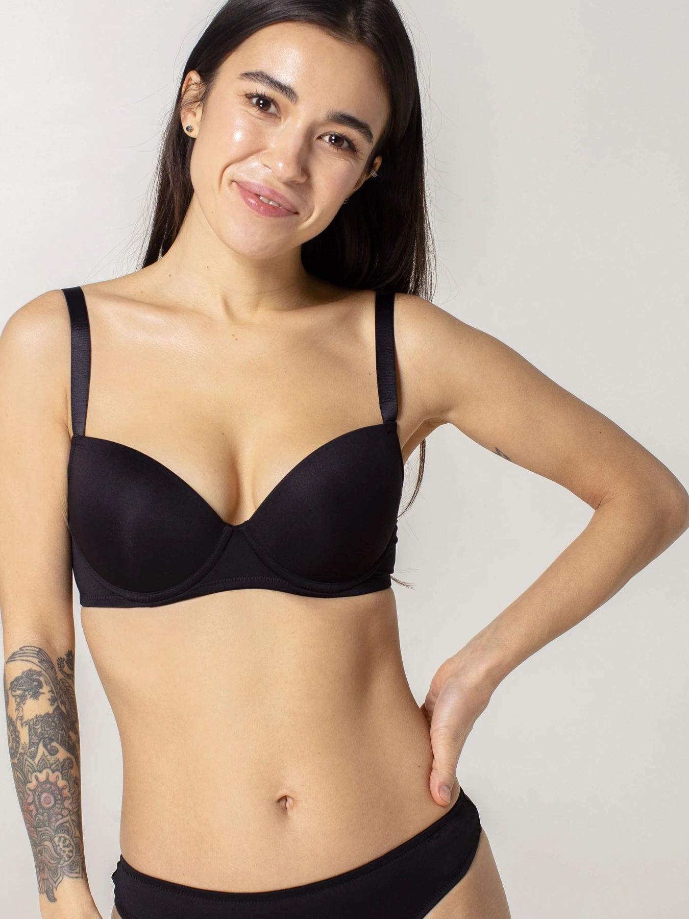 Нижня білизна Brabrabra модель SLZ24001076_black Фото