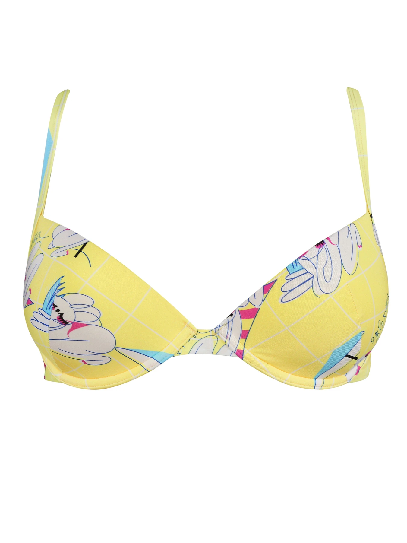 Одежда для пляжа Brabrabra модель SO205102_yellow Одежда для пляжа Brabrabra модель SO205102_yellow Фото