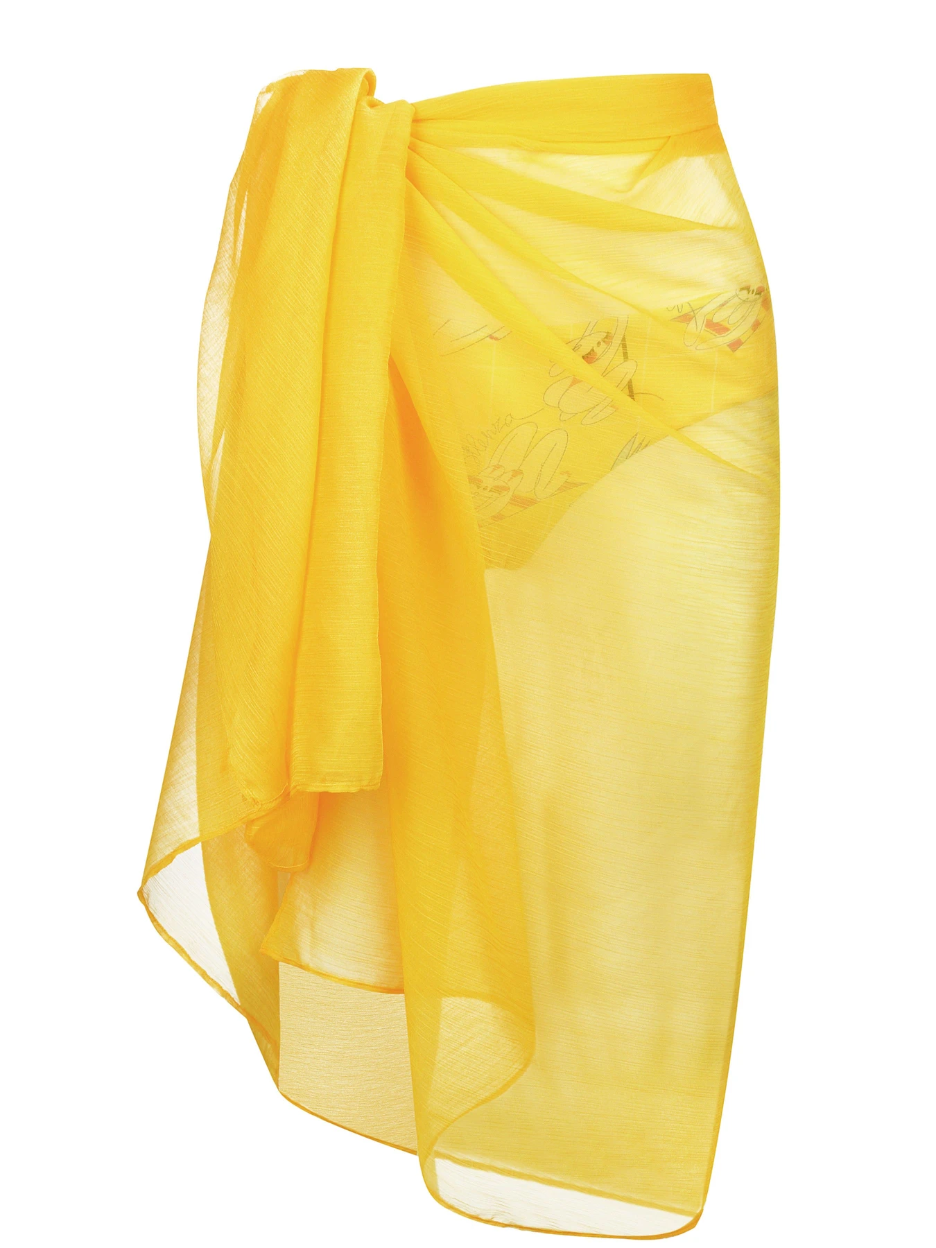 Одежда для пляжа Brabrabra модель SO205699_yellow Одежда для пляжа Brabrabra модель SO205699_yellow Фото