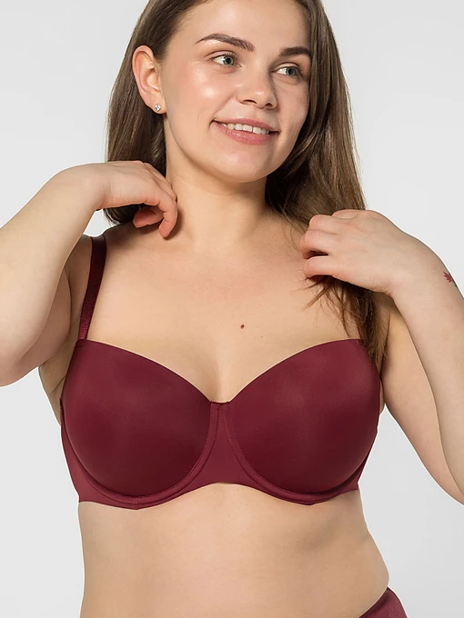 Нижня білизна Brabrabra модель SLZ19801033_burgundy Фото