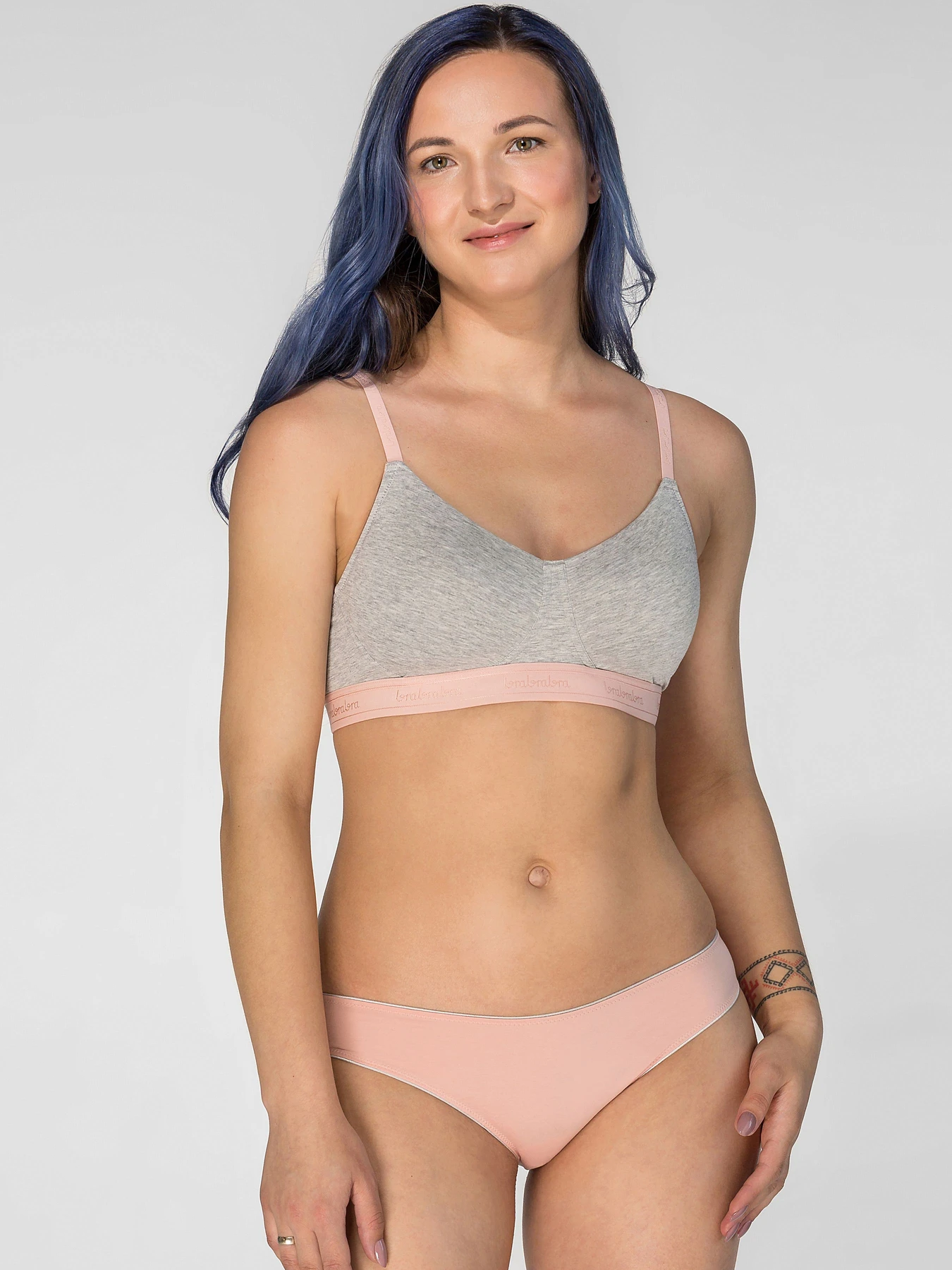 Нижня білизна Brabrabra модель SLZ23301034_gray Фото
