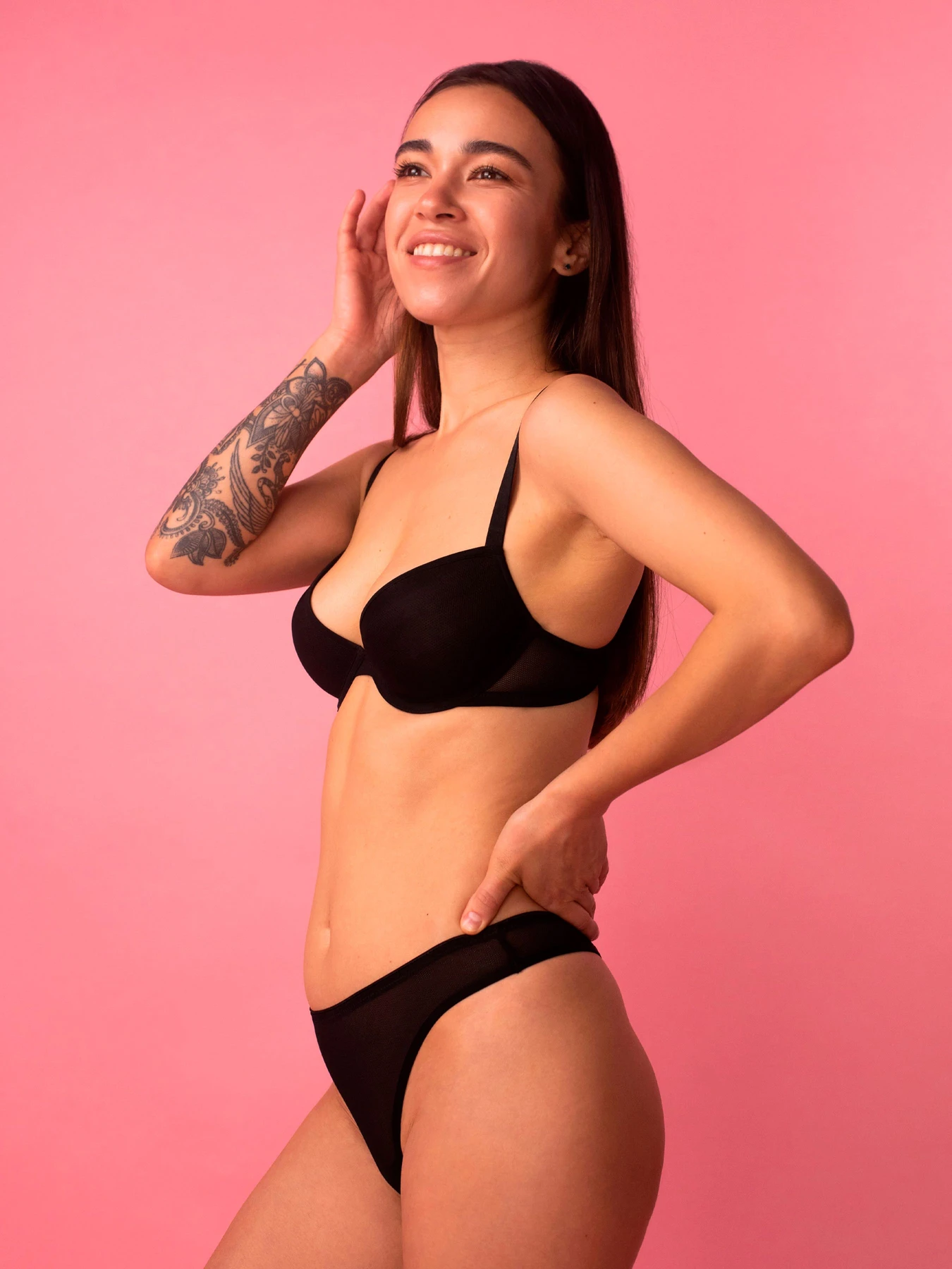 Нижня білизна Brabrabra модель SLZ23601002_black Фото