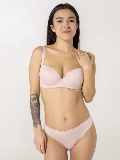 Нижня білизна Brabrabra модель SLZ24002005_pink-cream Фото