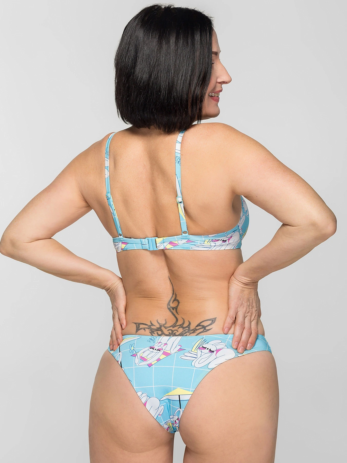 Одежда для пляжа Brabrabra модель SO205128_light-blue Одежда для пляжа Brabrabra модель SO205128_light-blue Фото