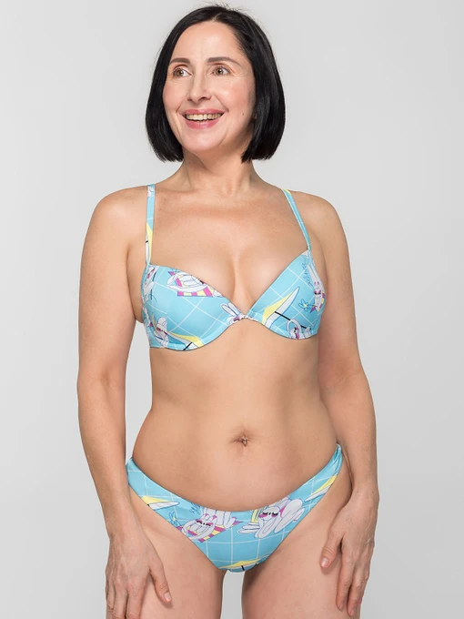 Одяг для пляжу Brabrabra модель SO205128_light-blue Фото