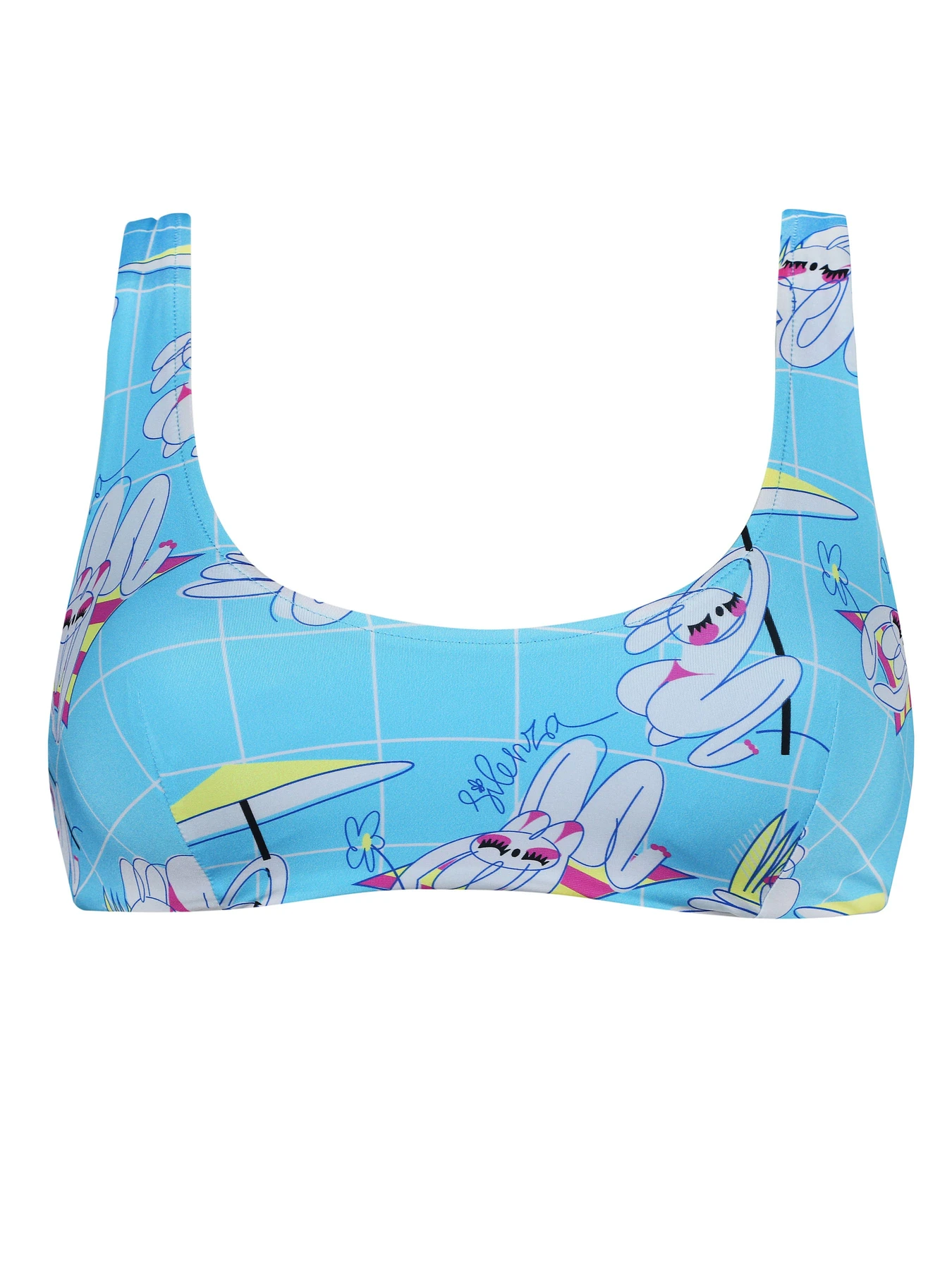 Одежда для пляжа Brabrabra модель SO205118_light-blue Одежда для пляжа Brabrabra модель SO205118_light-blue Фото