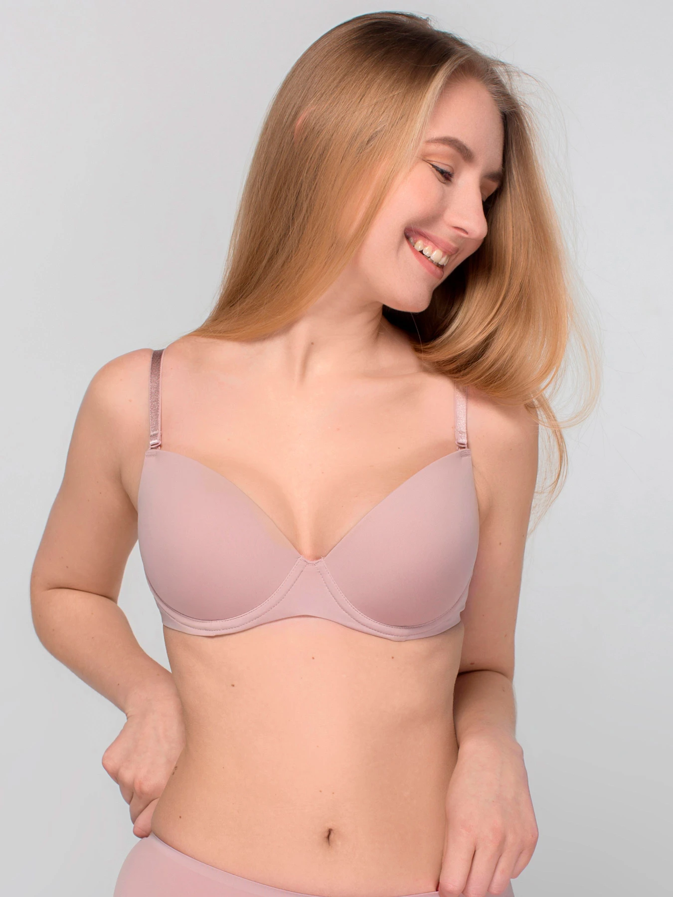 Нижня білизна Brabrabra модель SLZ19801076_pale-pink Фото