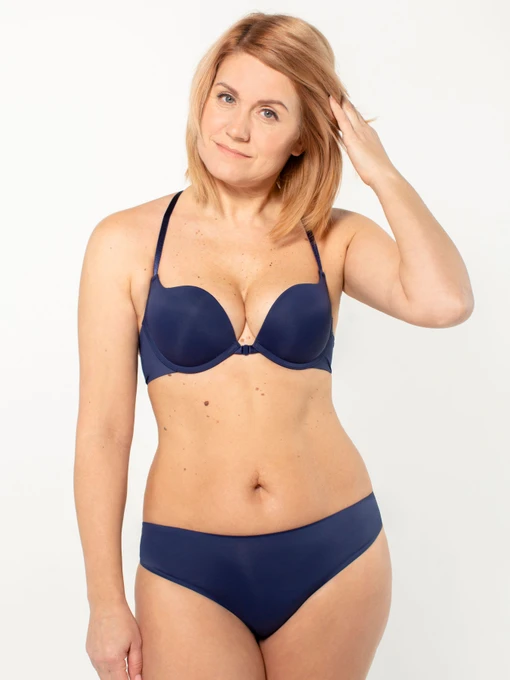 Нижня білизна Brabrabra модель SLZ19802101_dark-blue Фото