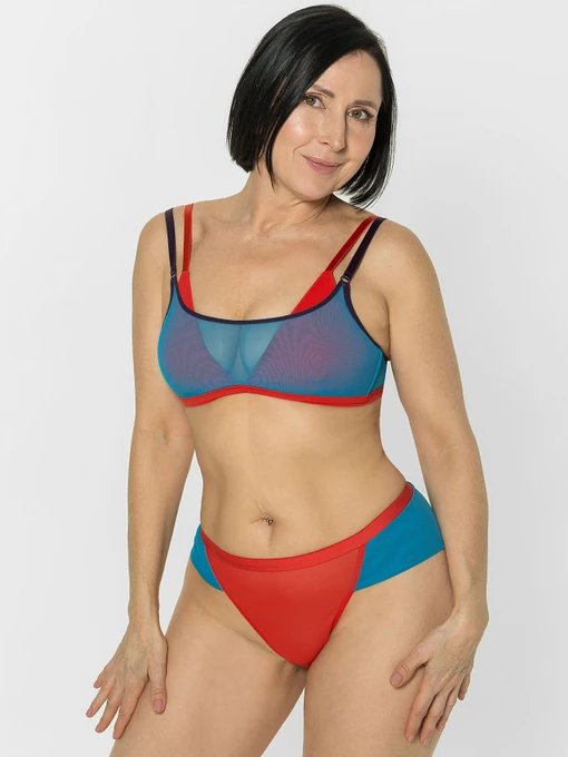 Нижня білизна Brabrabra модель SLZ22301015_blue-with-red Фото