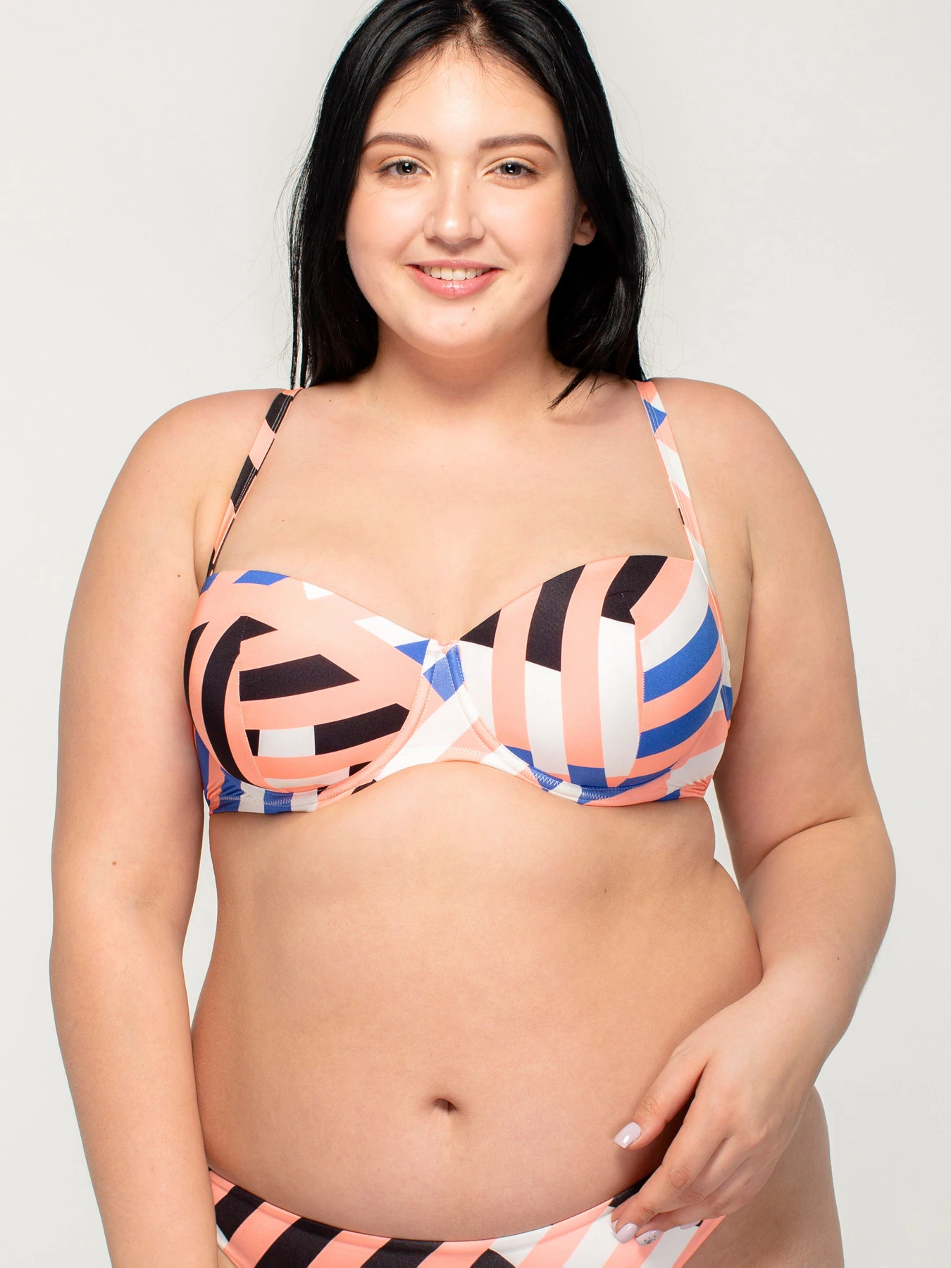 Одежда для пляжа Brabrabra модель SO205033_print-peach Одежда для пляжа Brabrabra модель SO205033_print-peach Фото