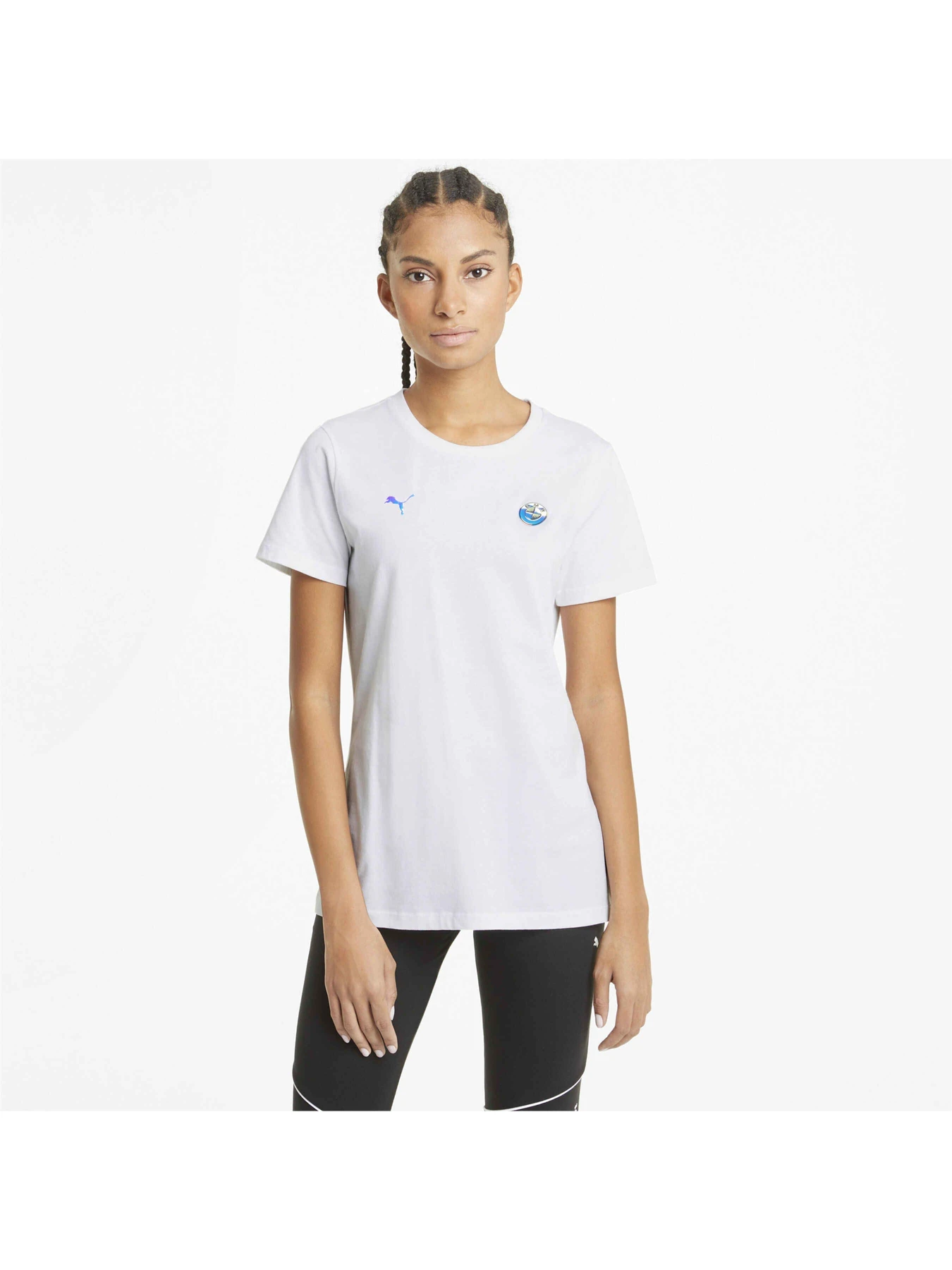 Футболки и поло PUMA Bmw Mms Wmn Logo Tee модель 599571 Футболки и поло PUMA Bmw Mms Wmn Logo Tee модель 599571 Фото