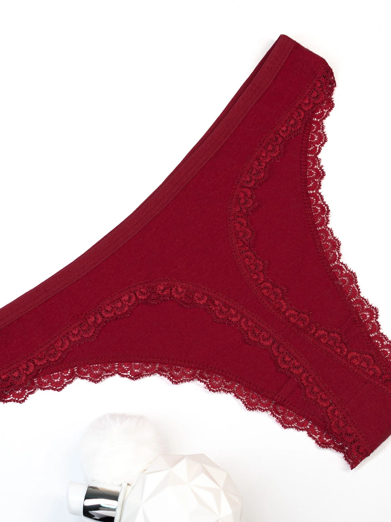Нижня білизна ISSA Plus модель BL2-488_burgundy Фото
