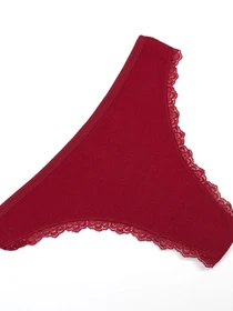 Нижня білизна ISSA Plus модель BL2-488_burgundy Фото