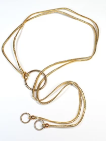 Ремни ISSA Plus модель R1-118_gold Фото