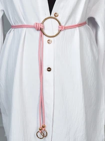 Ремни ISSA Plus модель R1-118_pink Фото